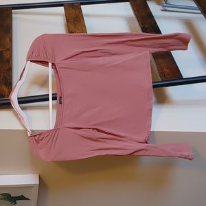 Womens fitted long sleeve